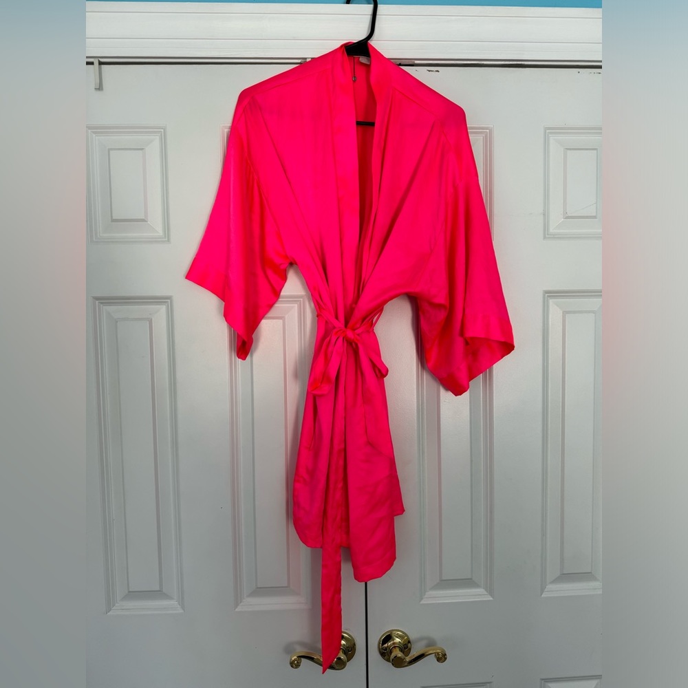 Pink Victoria’s Secret Robe